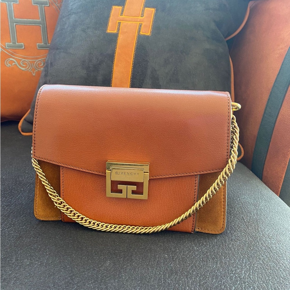 Givenchy Chestnut Medium GV3 Shoulder Bag
